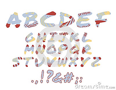 Alphabet Vector Illustration